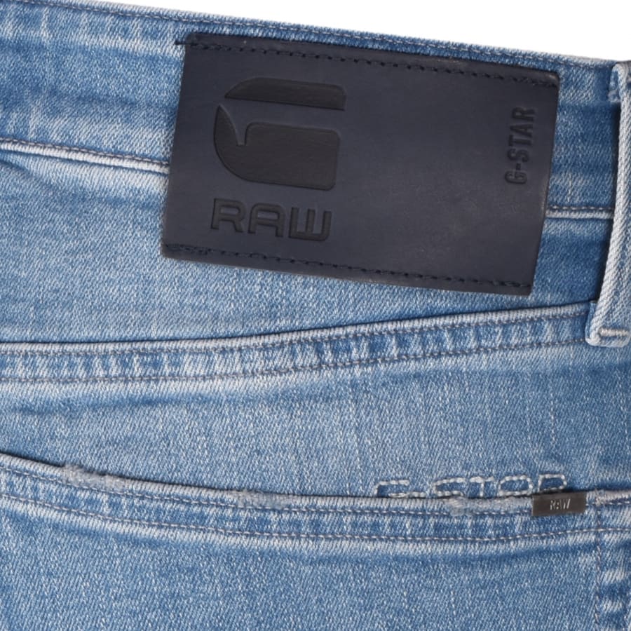 Alternative Image for ProductG Star Raw 3301 Straight Jeans Blue3